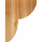 Ekena Millwork Crestline Rough Sawn Corbel, Western Red Cedar, 6"W x 12"D x 16"H COR06X12X16CRE00RWR - alternate 2